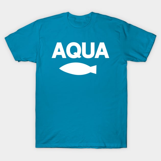 Oshi no Ko Aqua Fish T-Shirt Cosplay T-Shirt by Marina_Povkhanych_Art